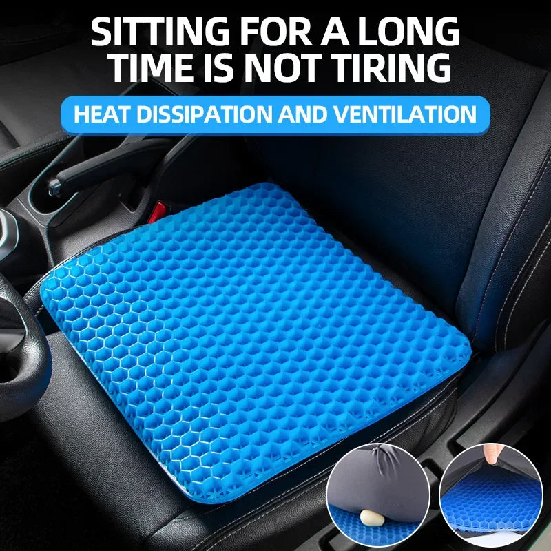Cool Gel Seat Cushion, Breathable Comfort